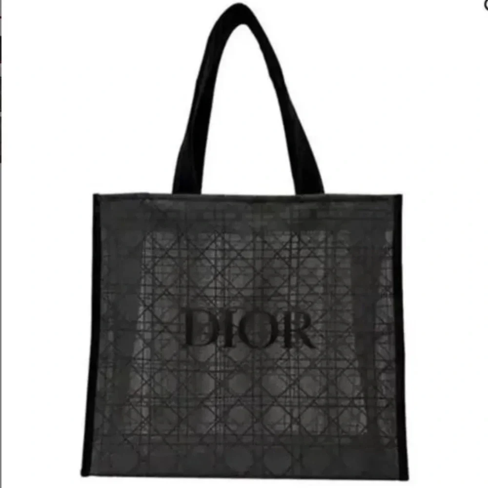 Dior Black Mesh Tote - Picture 7 of 9
